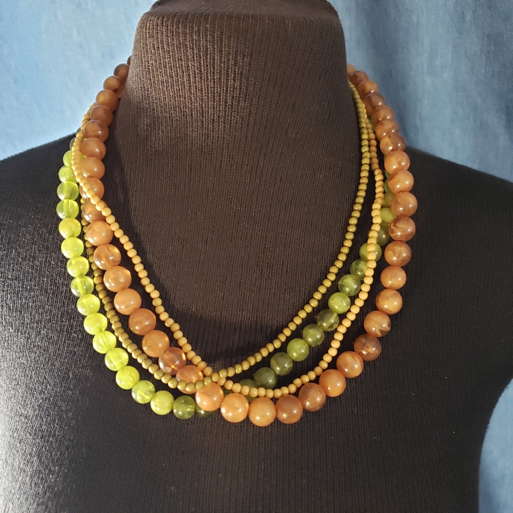 Boho Beaded Necklace